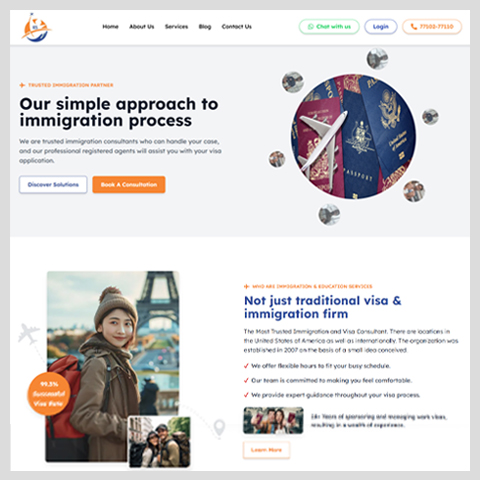 Immigration Website